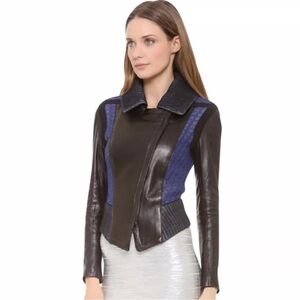 OHNE TITEL Leather Biker Jacket! NWT!